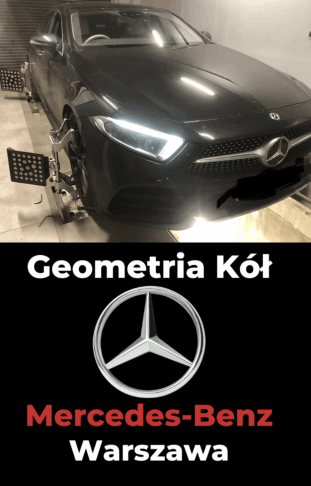 Geometria kół Mercedes